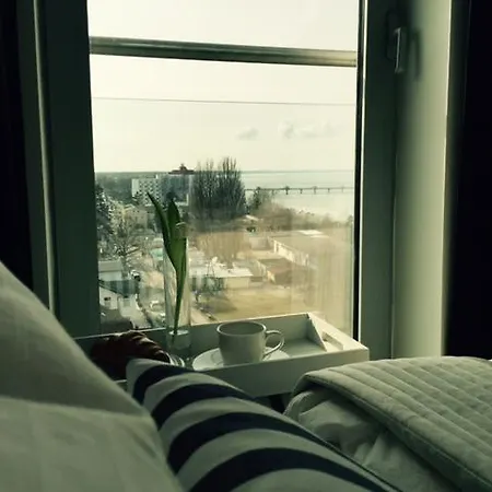 Blumare Apartament Z Widokiem Na Morze 아파트 미엥지즈드로예