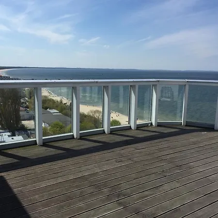 아파트 Blumare Apartament Z Widokiem Na Morze 미엥지즈드로예