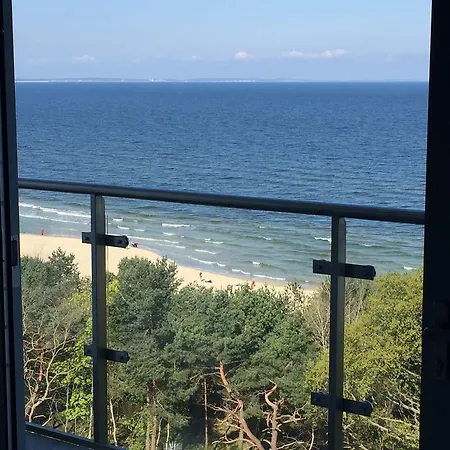 아파트 Blumare Apartament Z Widokiem Na Morze 미엥지즈드로예